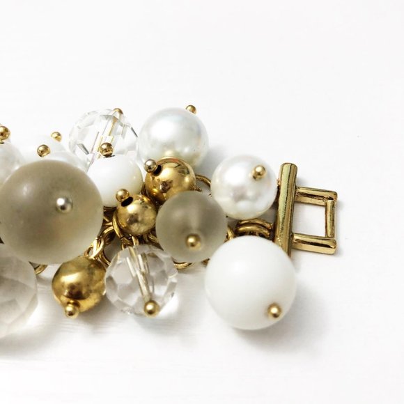 Banana Republic Chunky Beaded Statement Bracelet - Picture 5 of 7